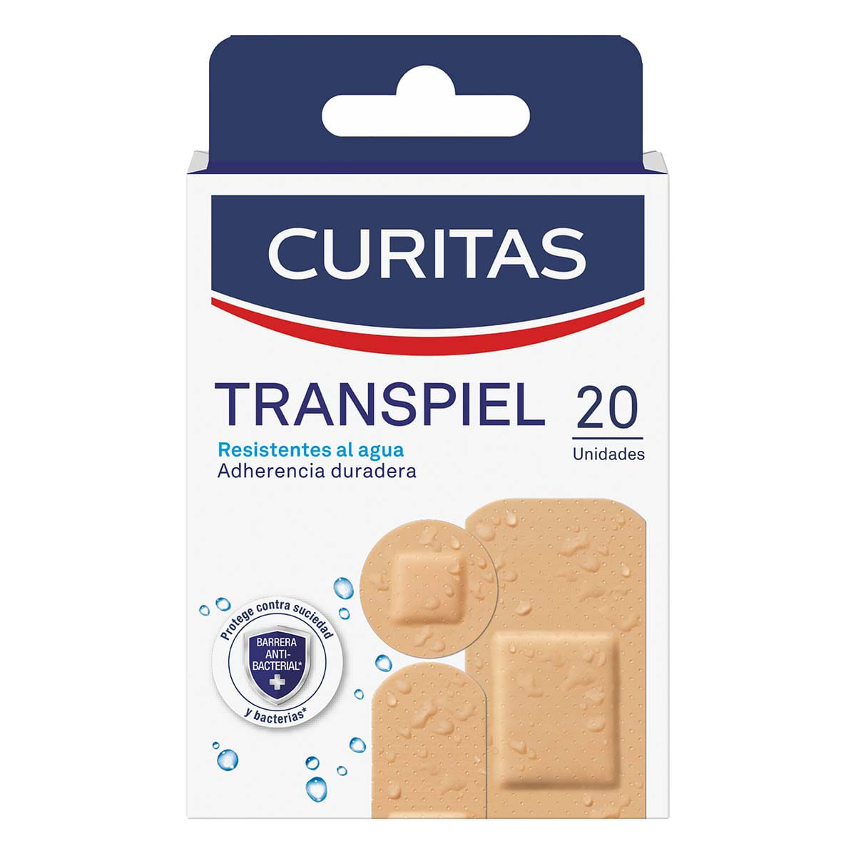 Venditas Adhesivas Curitas Transpiel Surtidas 20 Venditas