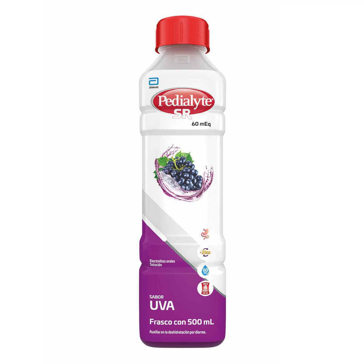 Bebida con Electrolitos Pedialyte Uva 500ml