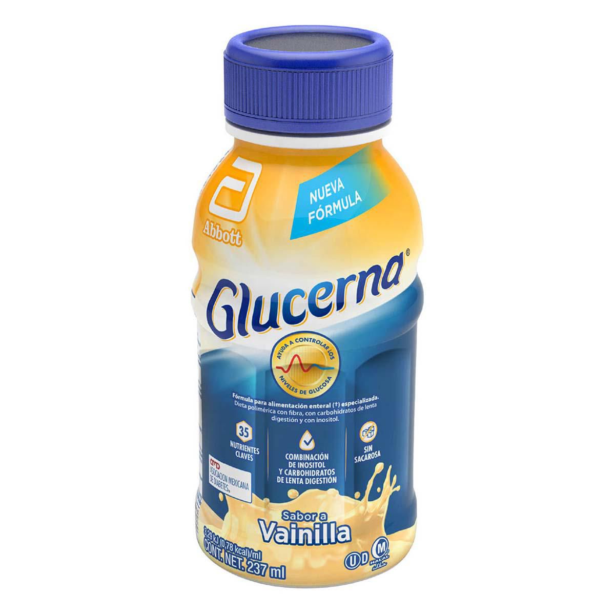 Suplemento Alimenticio Glucerna para Personas con Diabetes Vanilla 237ml