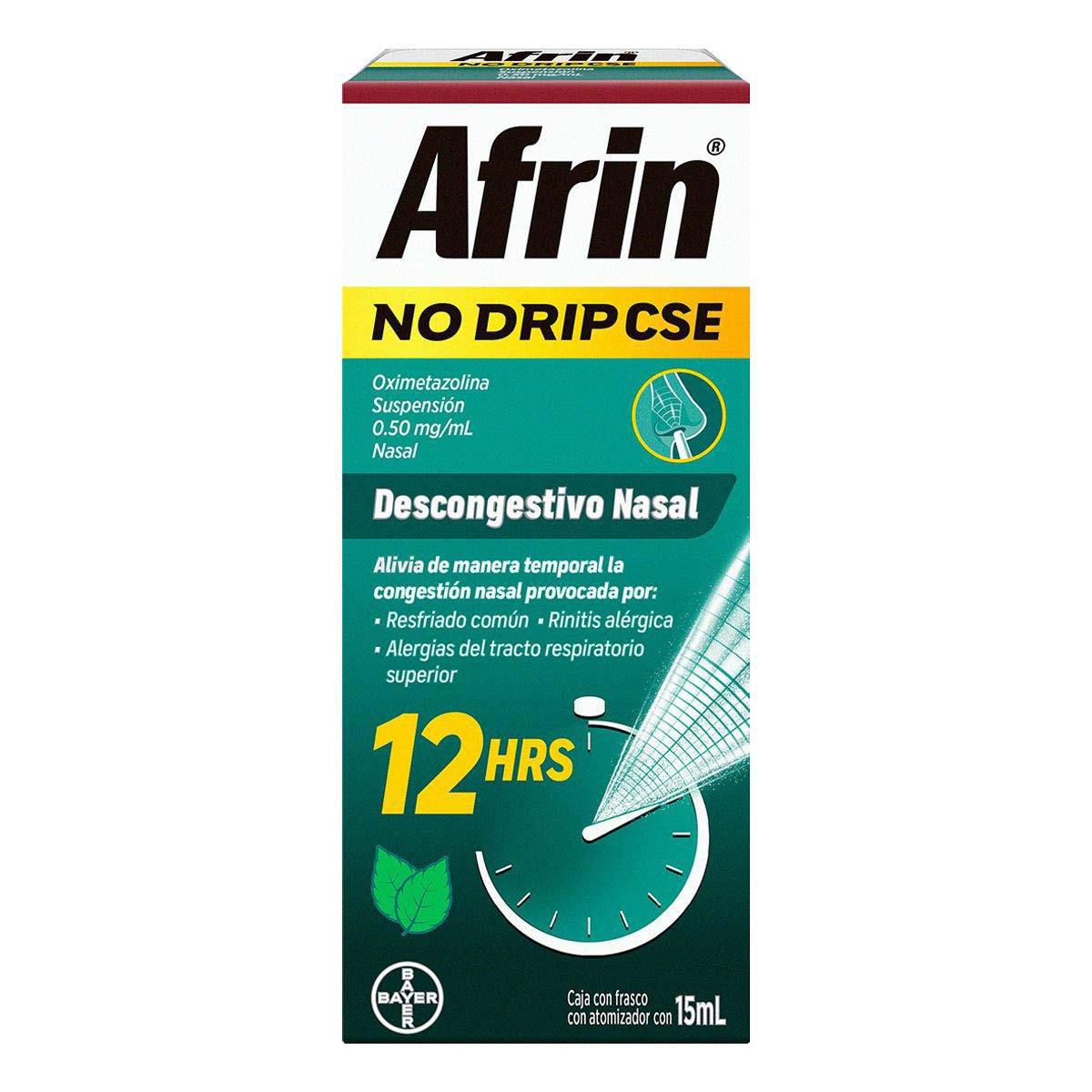 Afrin No Drip Congestión Severa Descongestionante Nasal 15ml