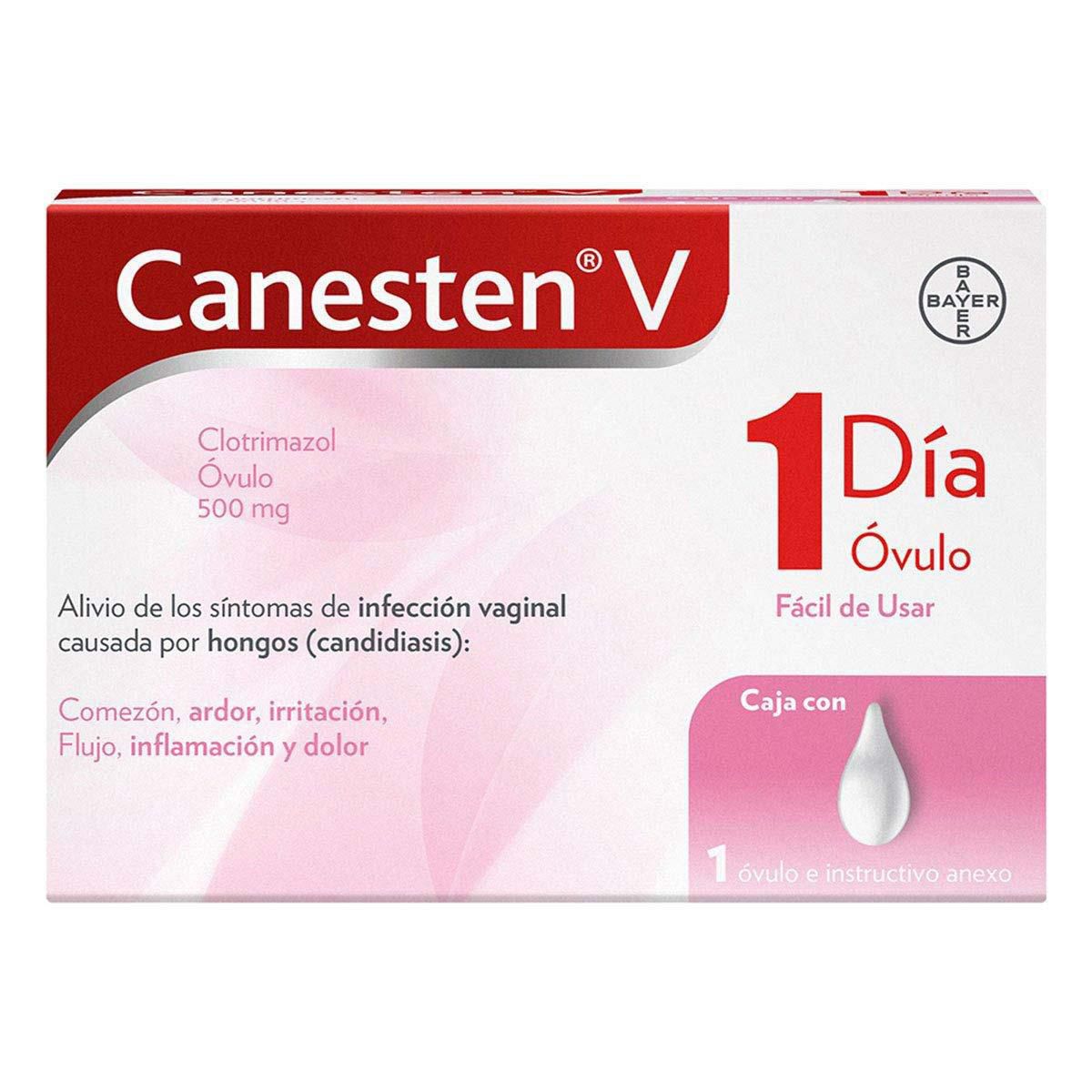 Canesten V Infecciones Vaginales Clotrimazol 1 Ovulo