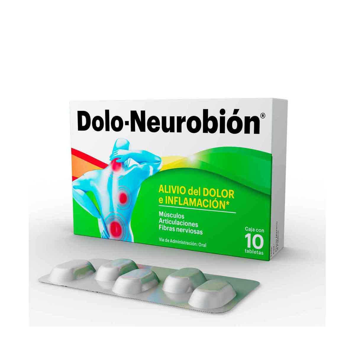 Dolo-Neurobión Analgésico con Diclofenaco 10 tabletas