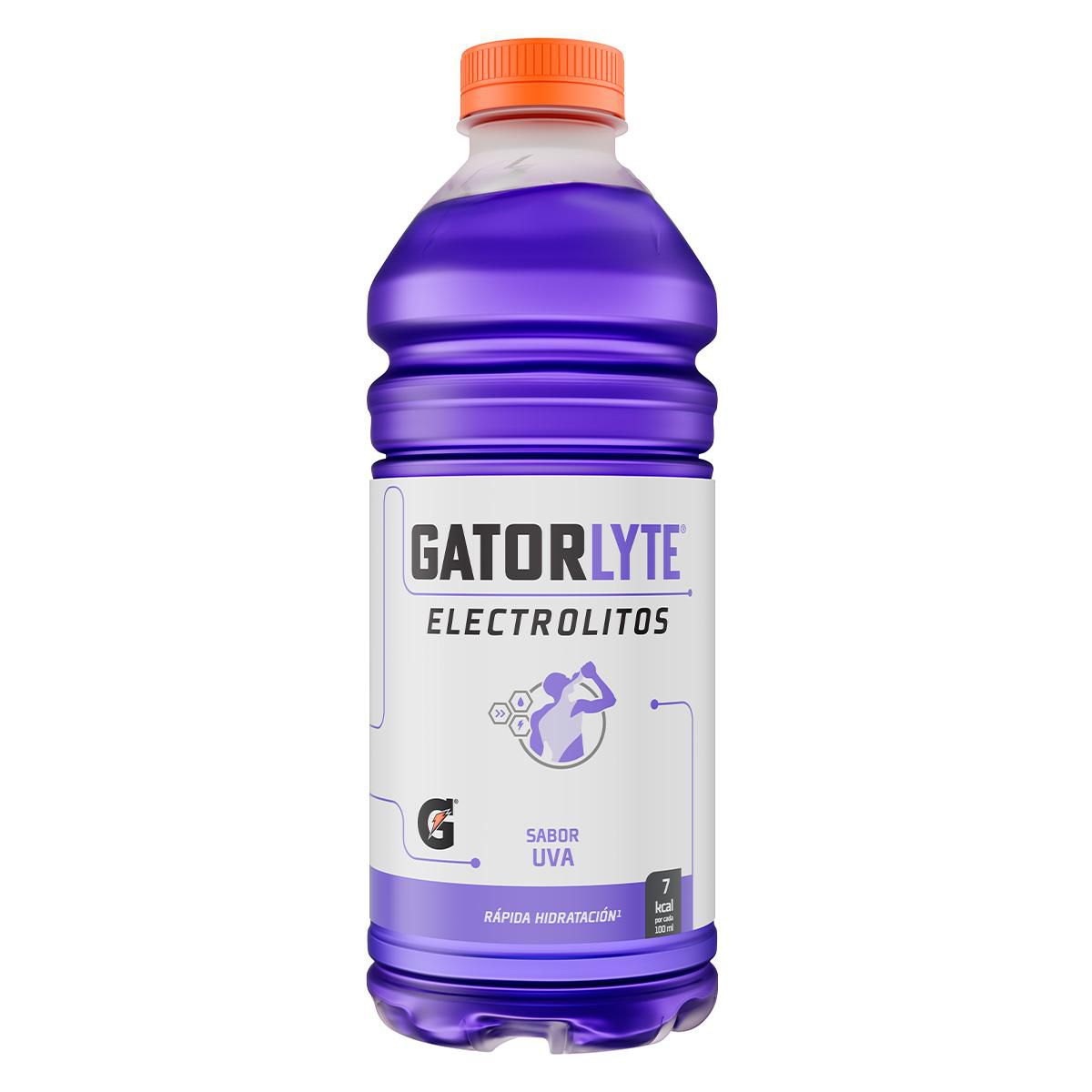Bebida con Electrolitos Gatorlyte Sabor Uva 591ml
