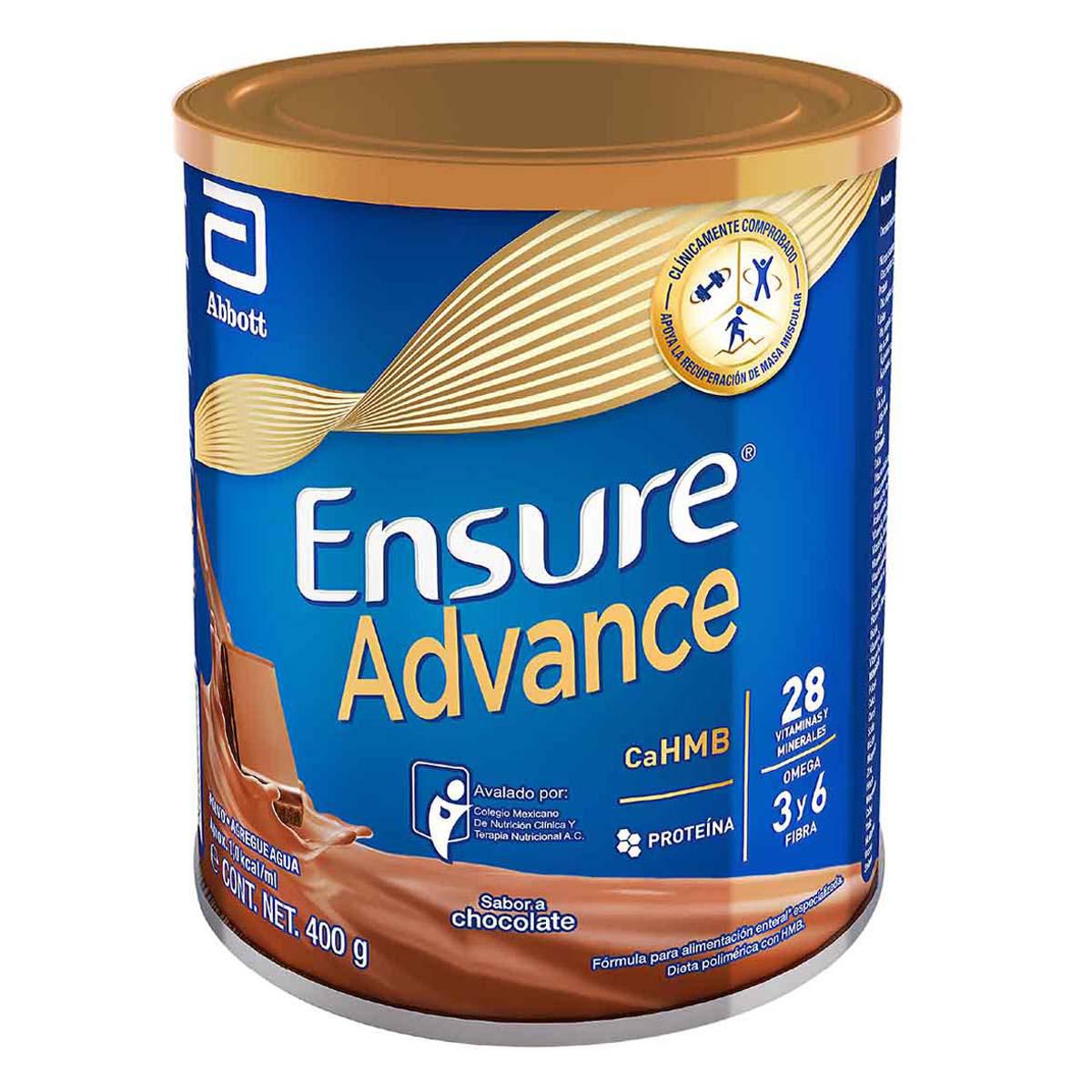 Fórmula Nutricional Ensure Advance Chocolate 400g