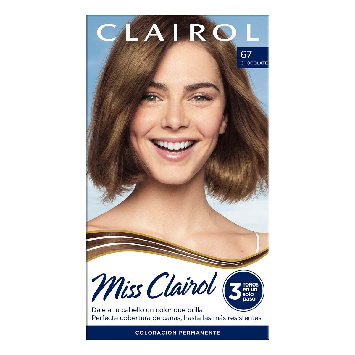Tinte Permanente Miss Clairol 67 Chocolate