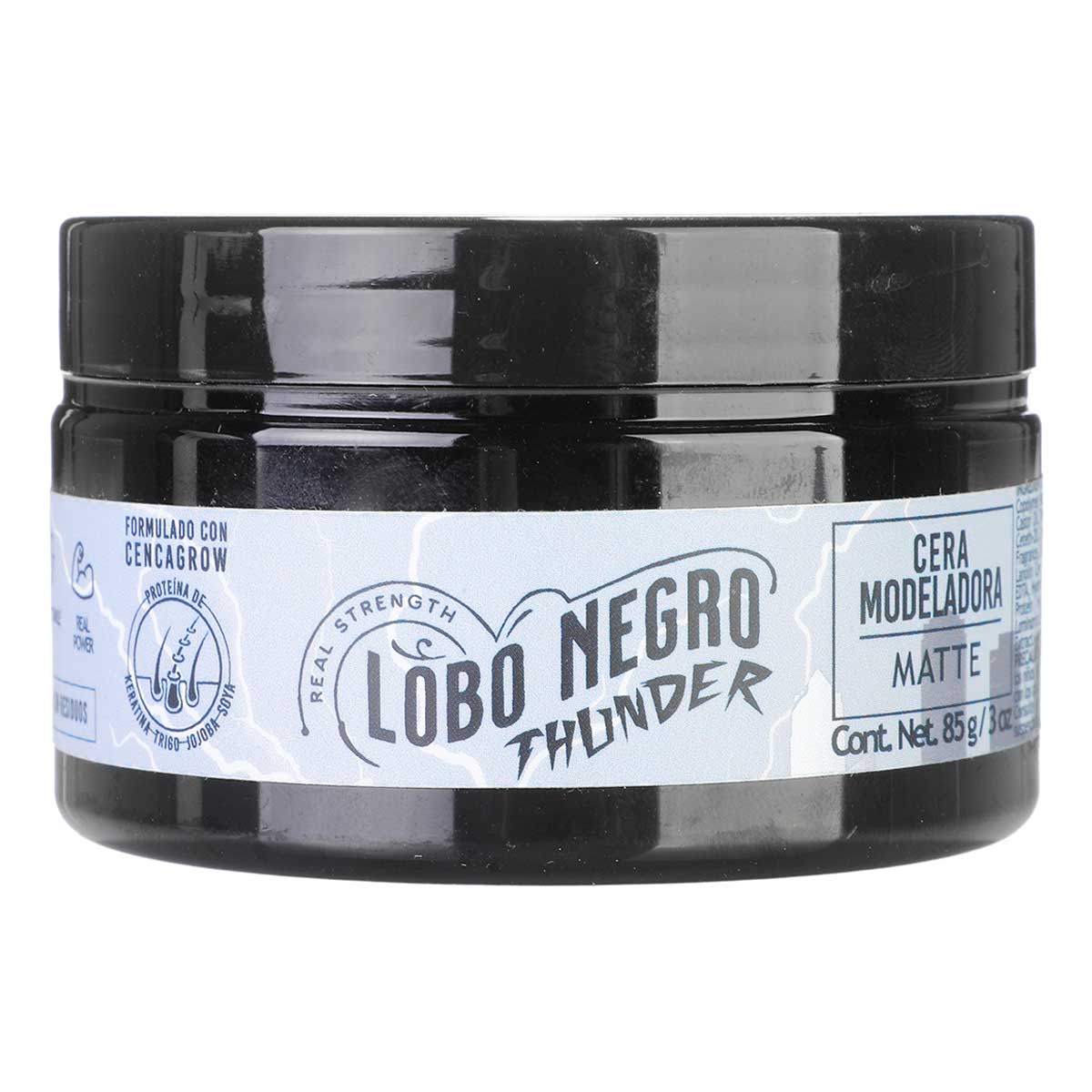 Cera Lobo Negro Modeladora Mate 85g