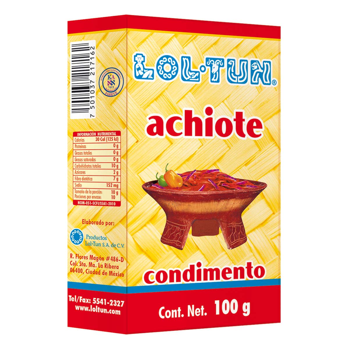 Achiote Lol-Tun 100g