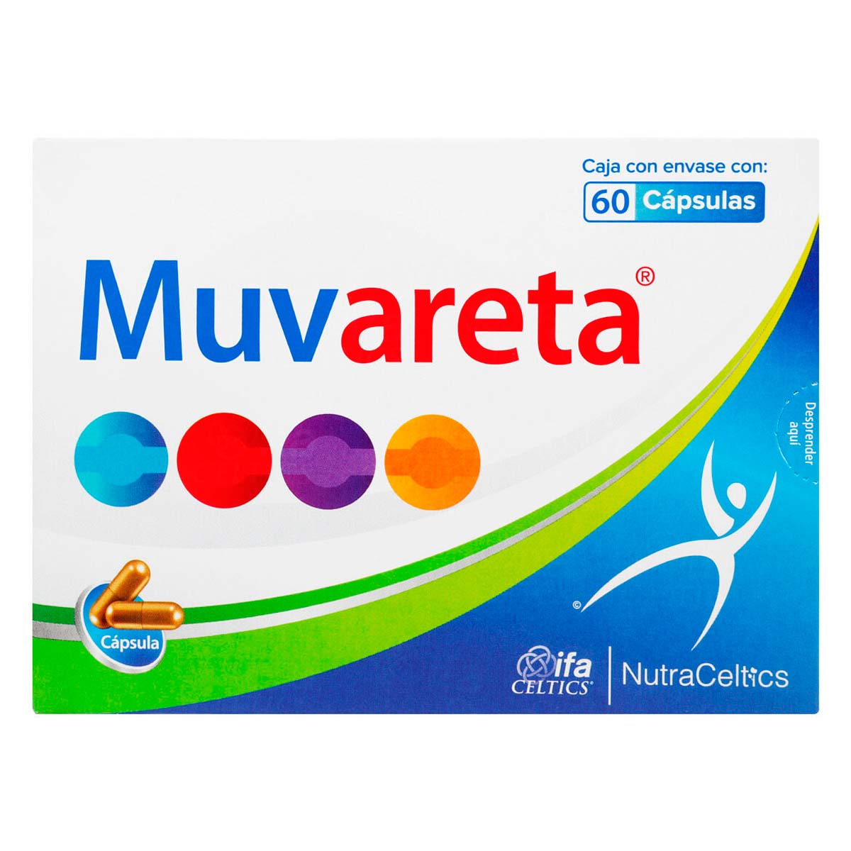 Cápsulas Muvareta Caja Con Envase Con 60 Cápsulas