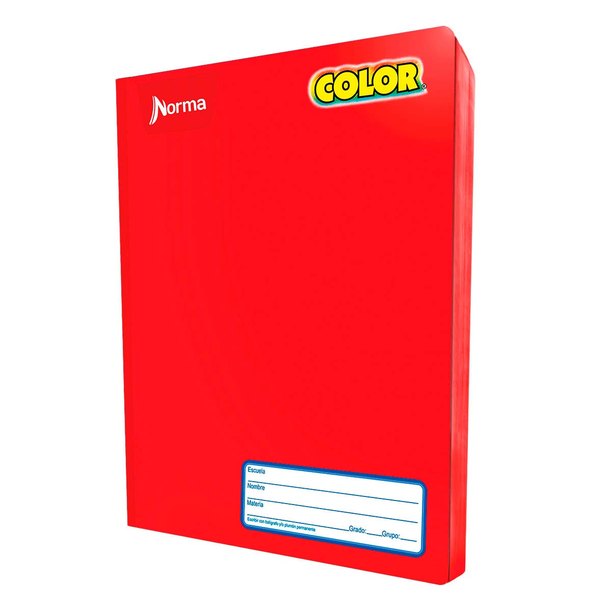 Cuaderno Cosido Frances Norma Color 360 Grados Cuadro Chico