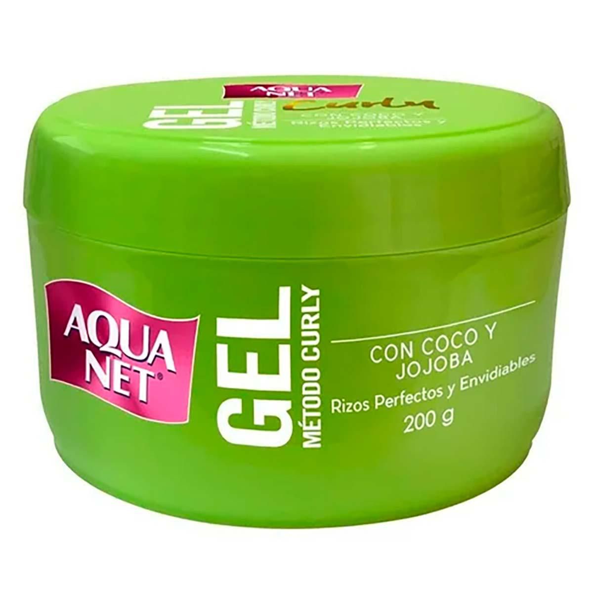 Gel Para El Cabello Aqua Net Método Curly 200g