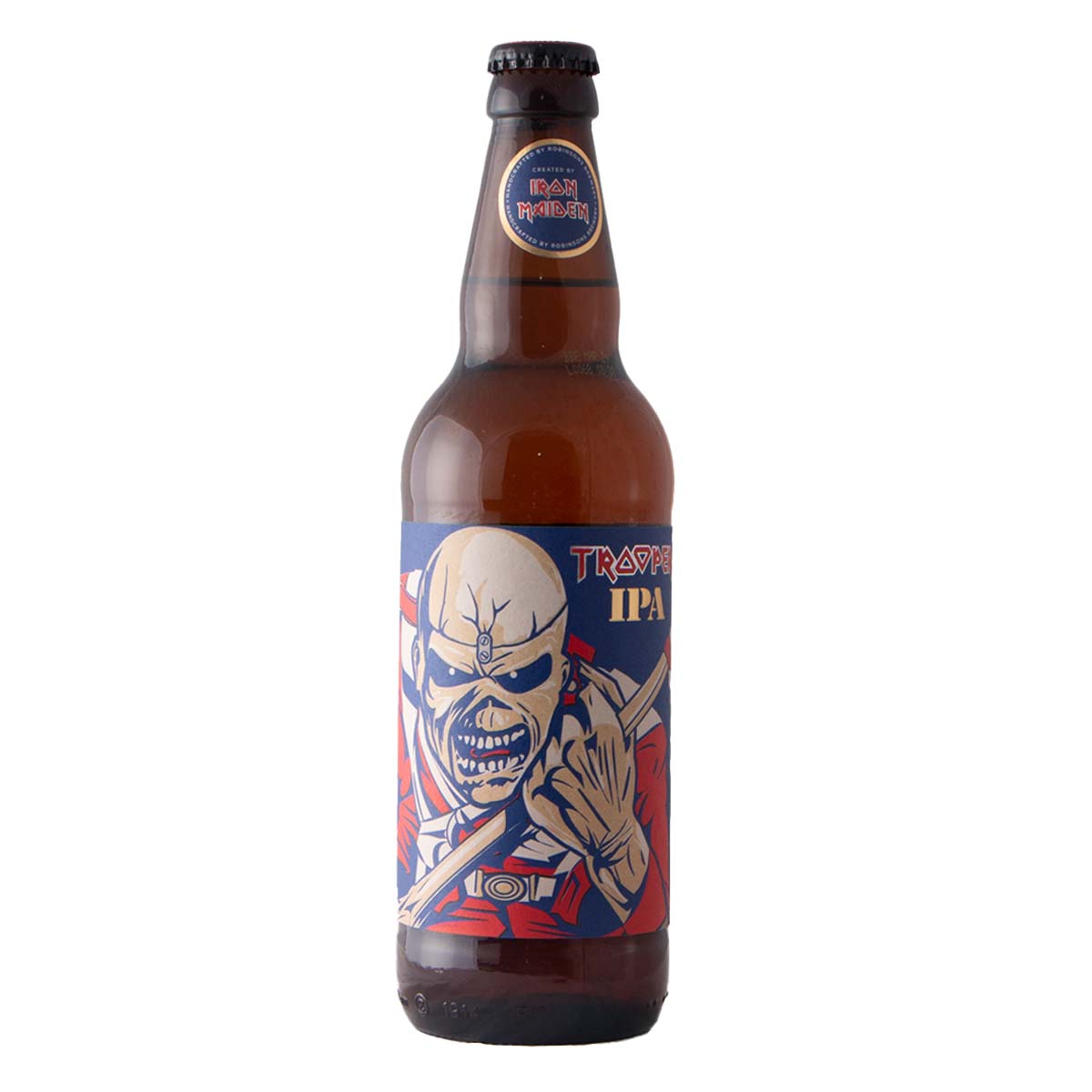 Cerveza Iron Maiden Trooper IPA botella 500ml