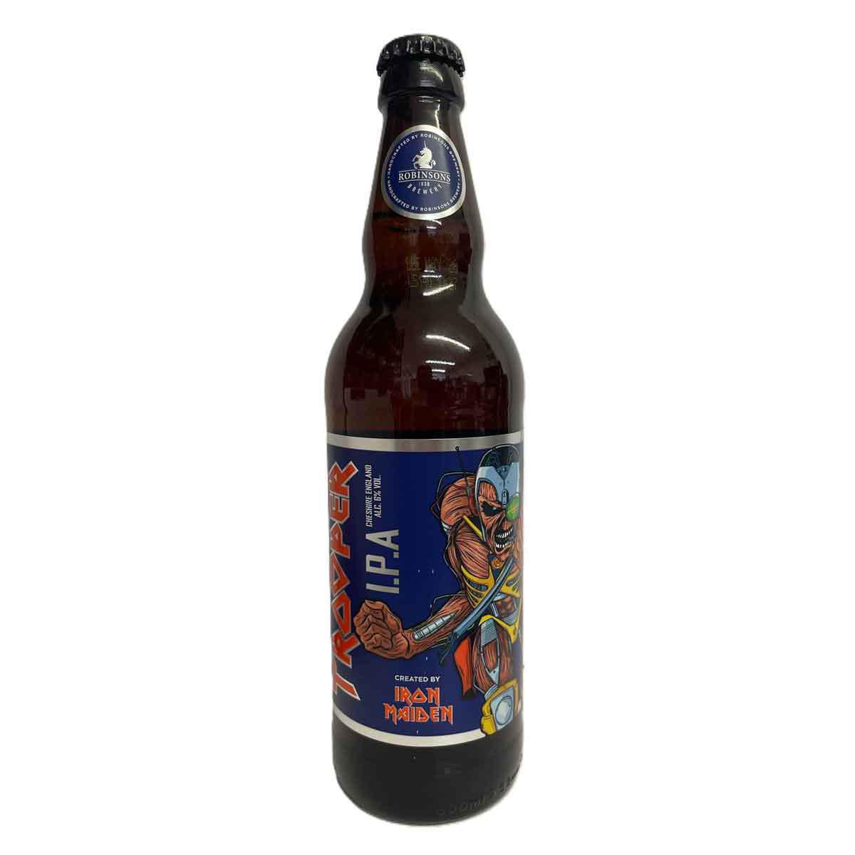 Cerveza Trooper Strong IPA 500ml 1 Pieza