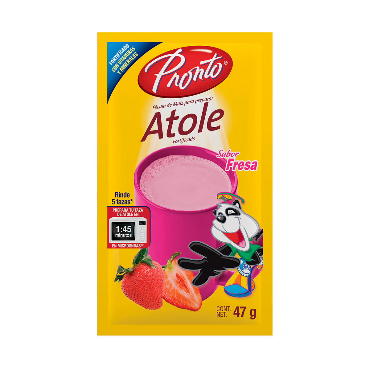 Atole Pronto Sabor Fresa 47g