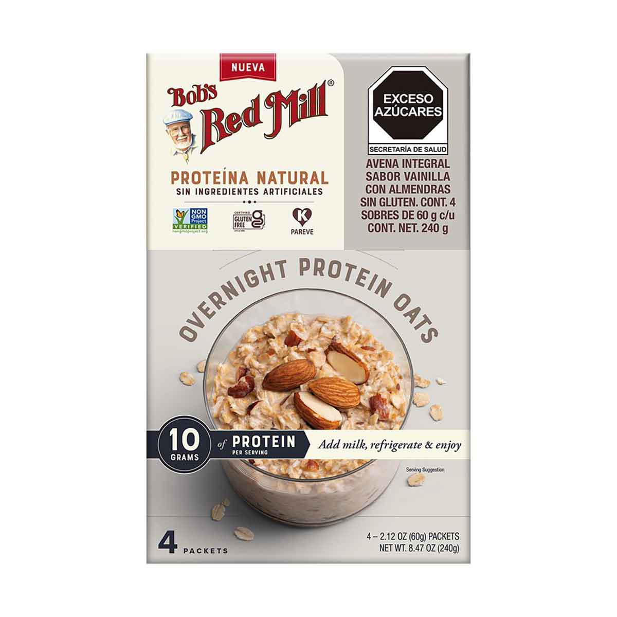 Avena Bobs Red Mill Vainilla Almendra 240g
