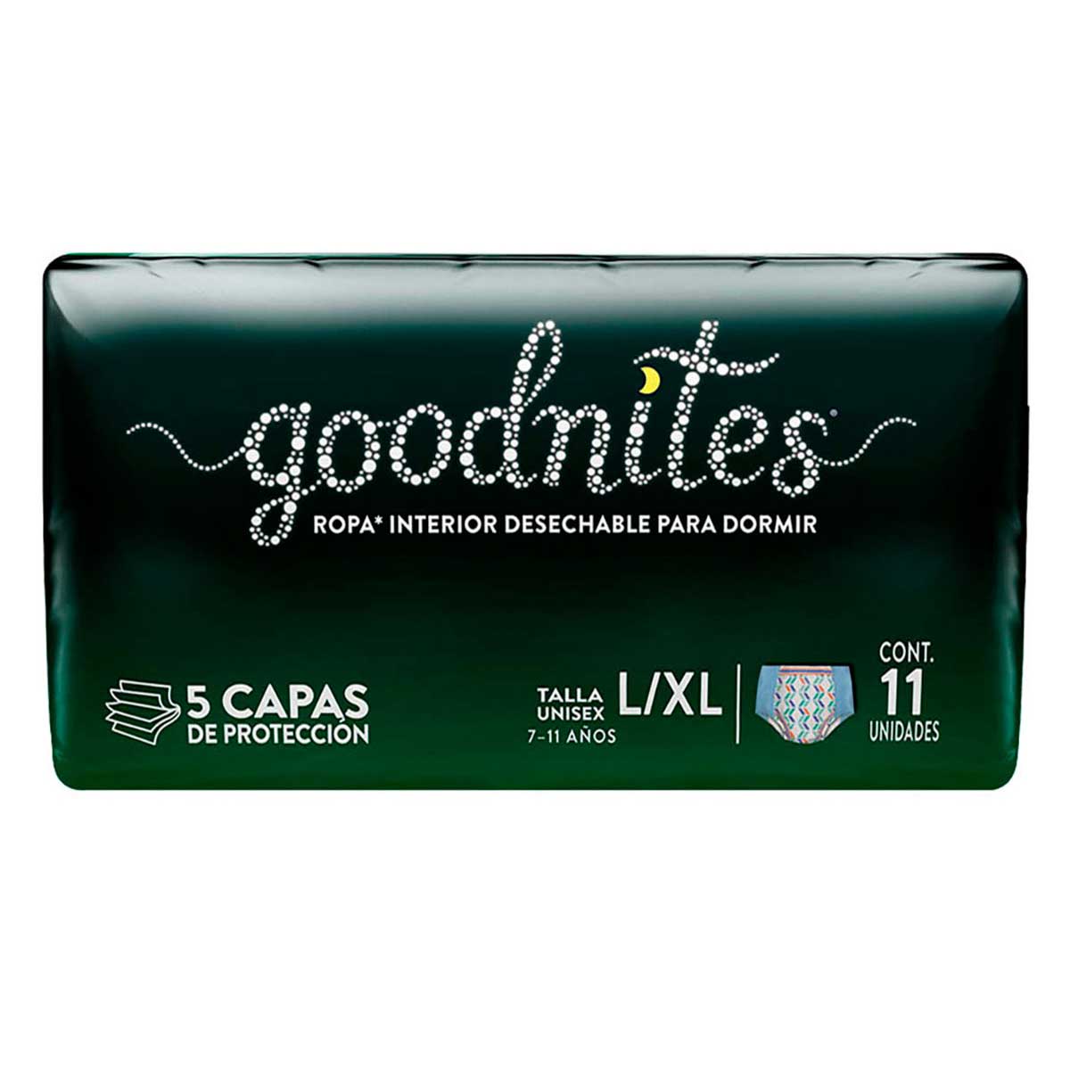 Calzones Desechables Para Dormir Goodnites Talla Grande 11 Calzones