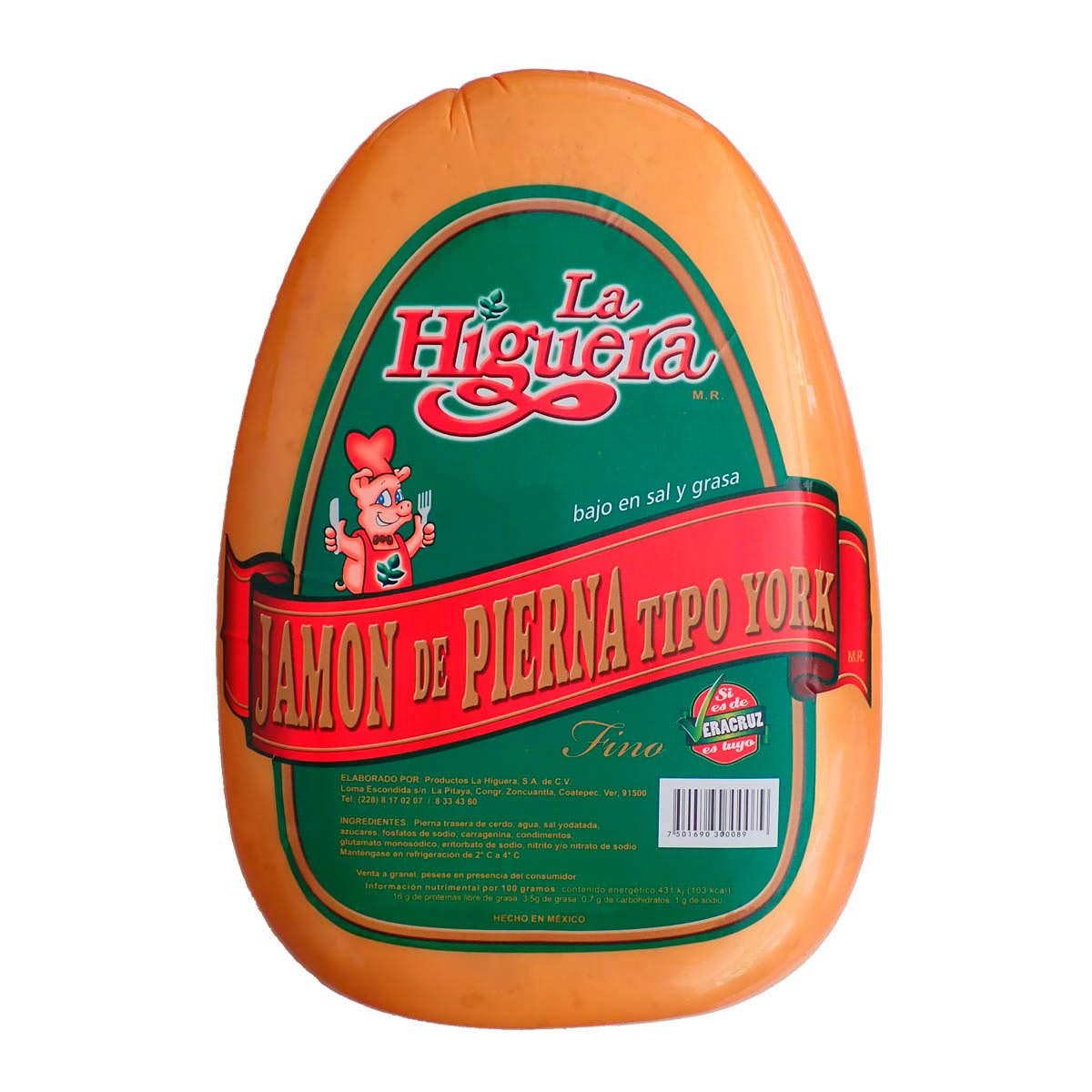 Jamón La Higuera Tipo York Por Kg
