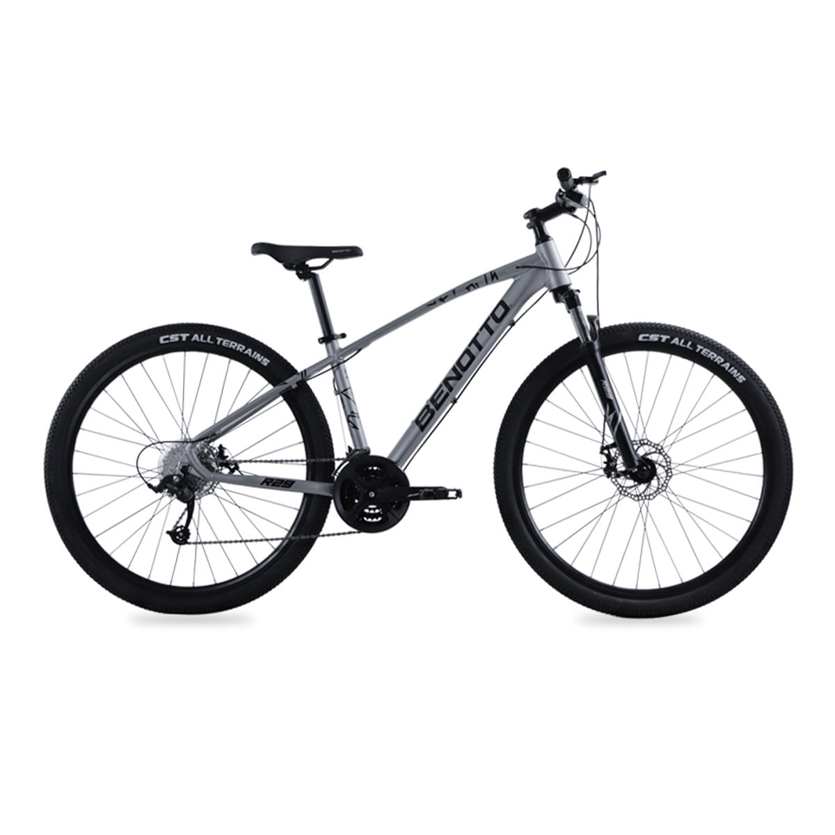 Bicicleta de Montaña Benotto para Mujer R29 27V Aluminio Gris Fs-950
