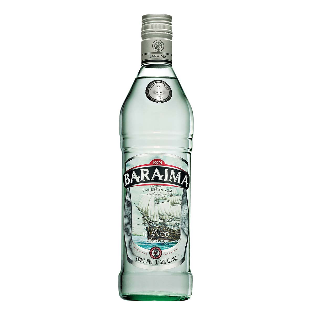 Ron Baraima Blanco 1L.