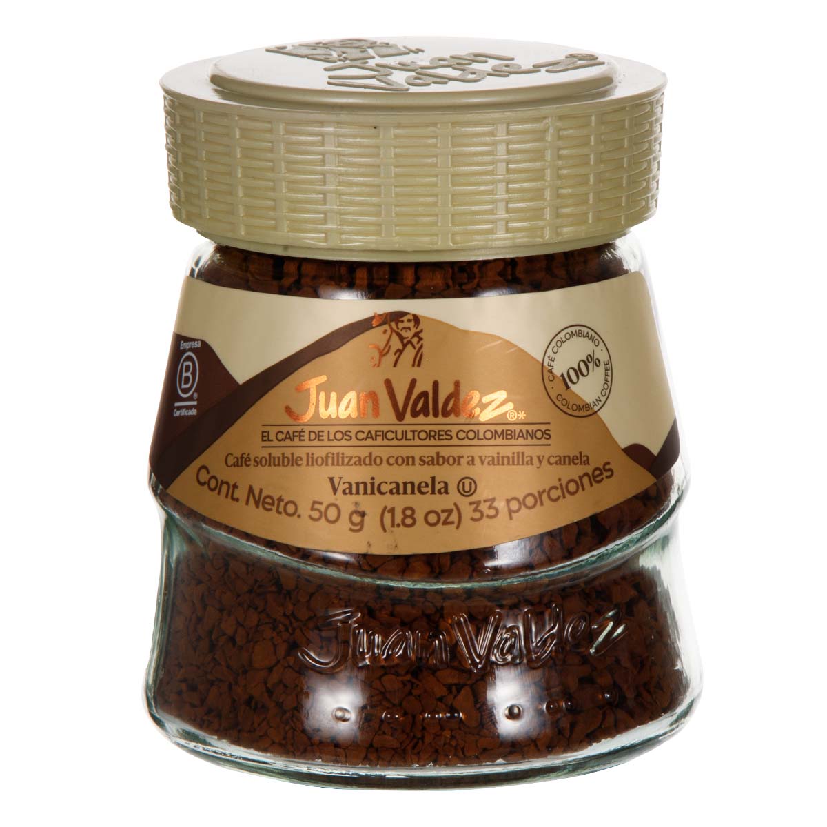 Cafe Liofilizado Juan Valdez Vanicanela 50g