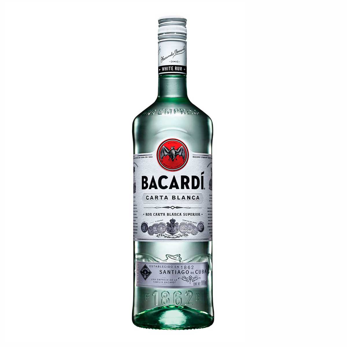 Ron Bacardí Carta Blanca 980ml