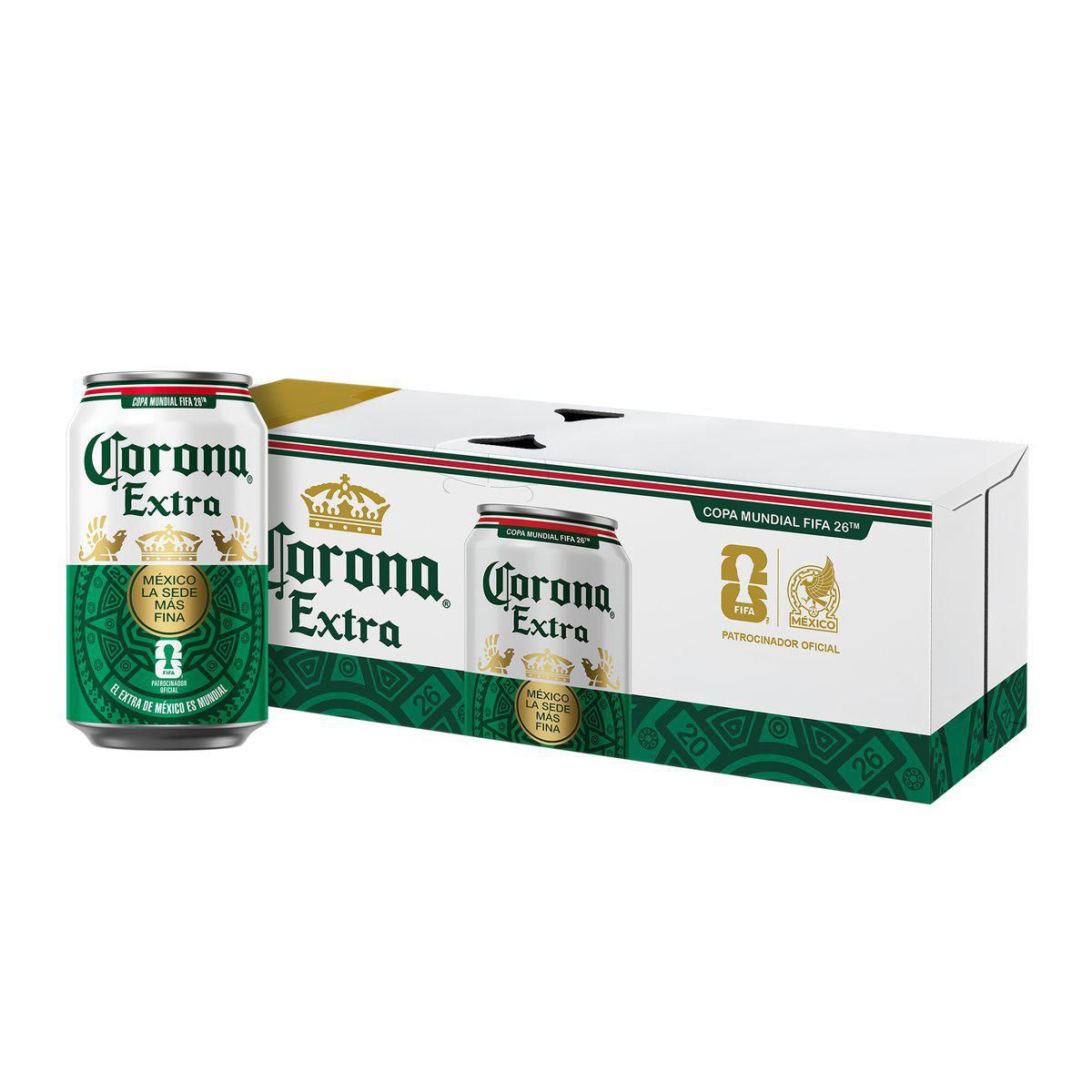 Cerveza Corona Extra 12 Latas de 355ml c/u