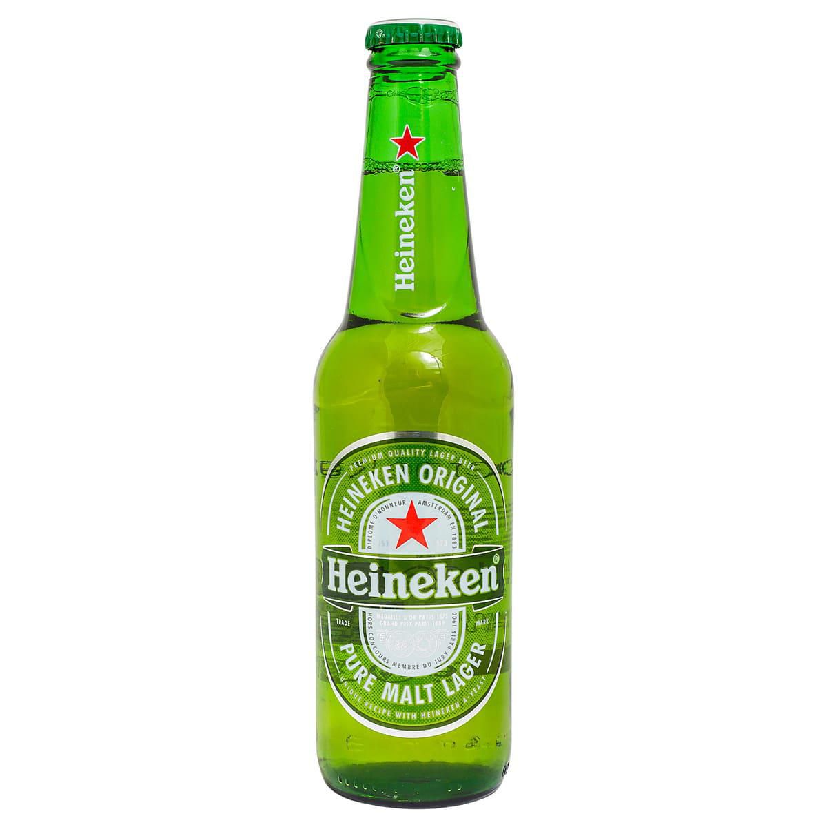 Cerveza Heineken Botella No Retornable 355ml