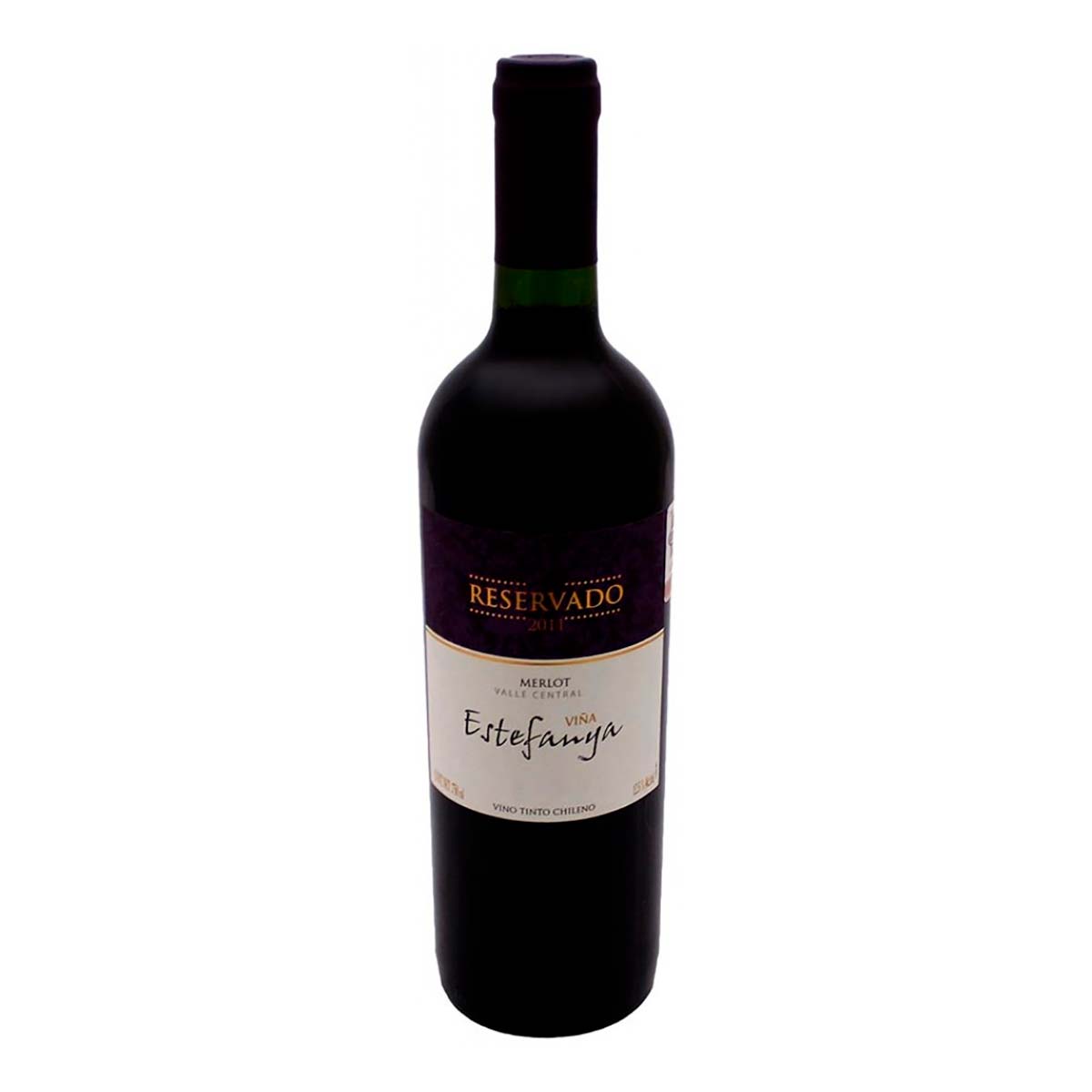 Vino Tinto Chileno Reservado Estefanya Merlot 750ml