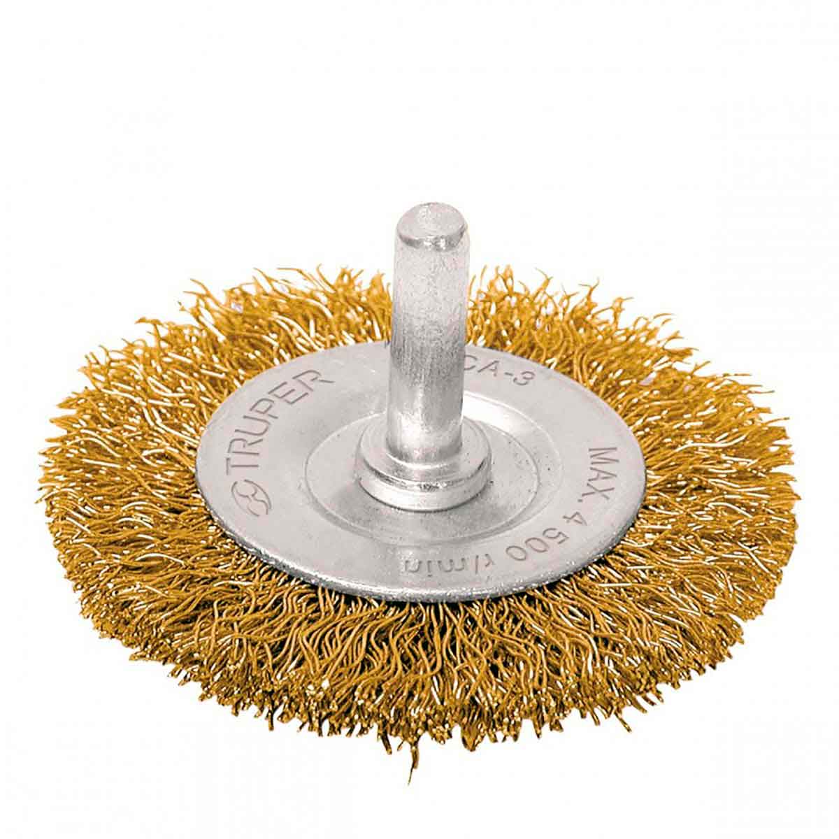 Carda Circular Truper 3 Pulgadas Para Taladro