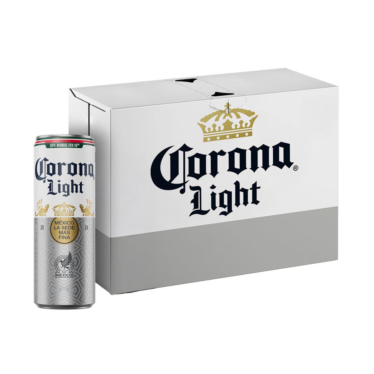 Cerveza Corona Light 12 Latas de 355ml c/u