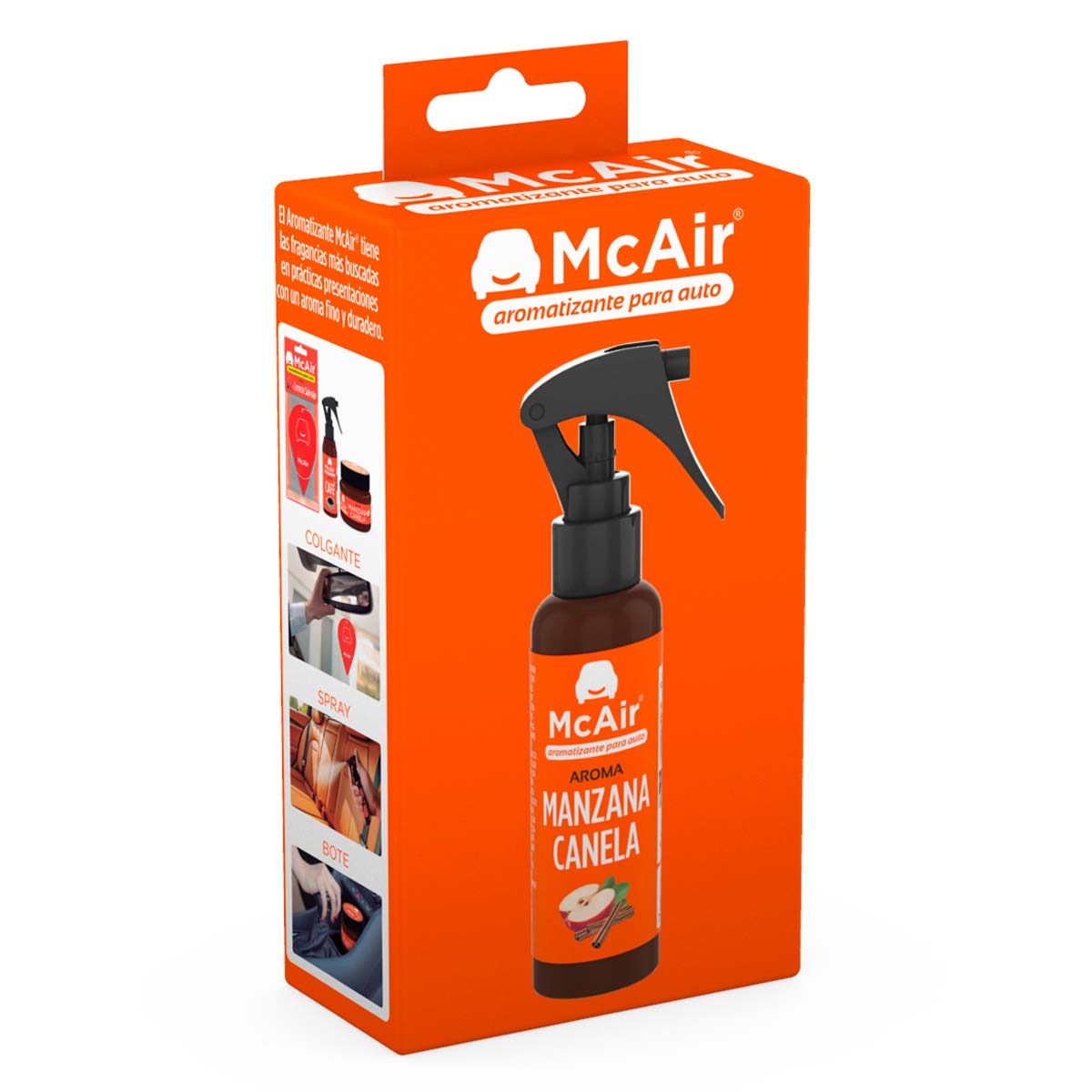 Aroma Mc Air Spray Manzana Canela