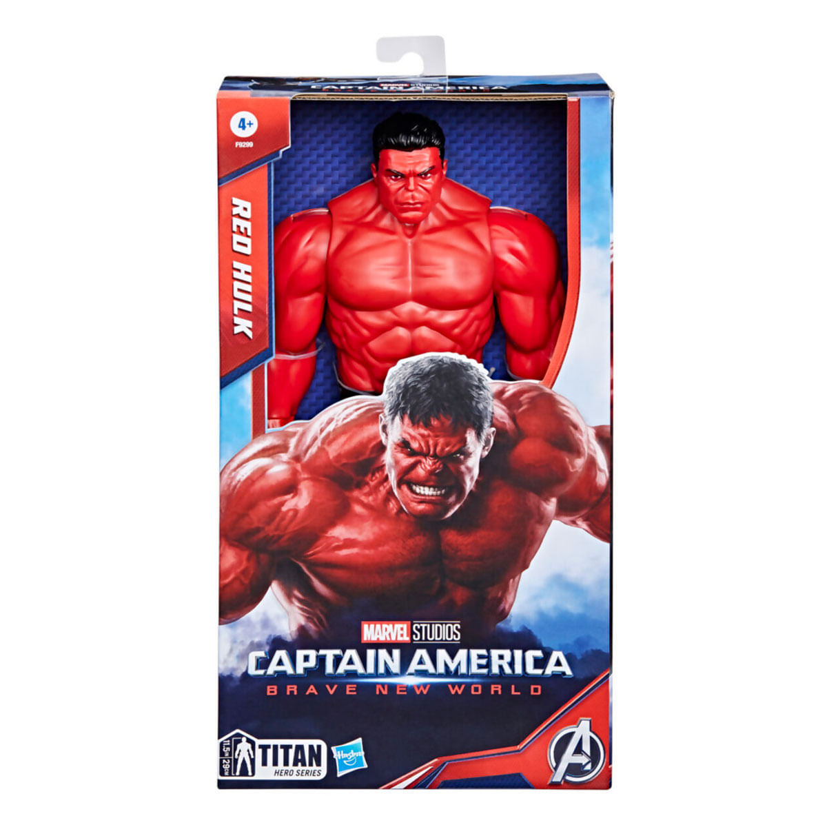 Figura de acción Marvel Hulk Rojo F9299