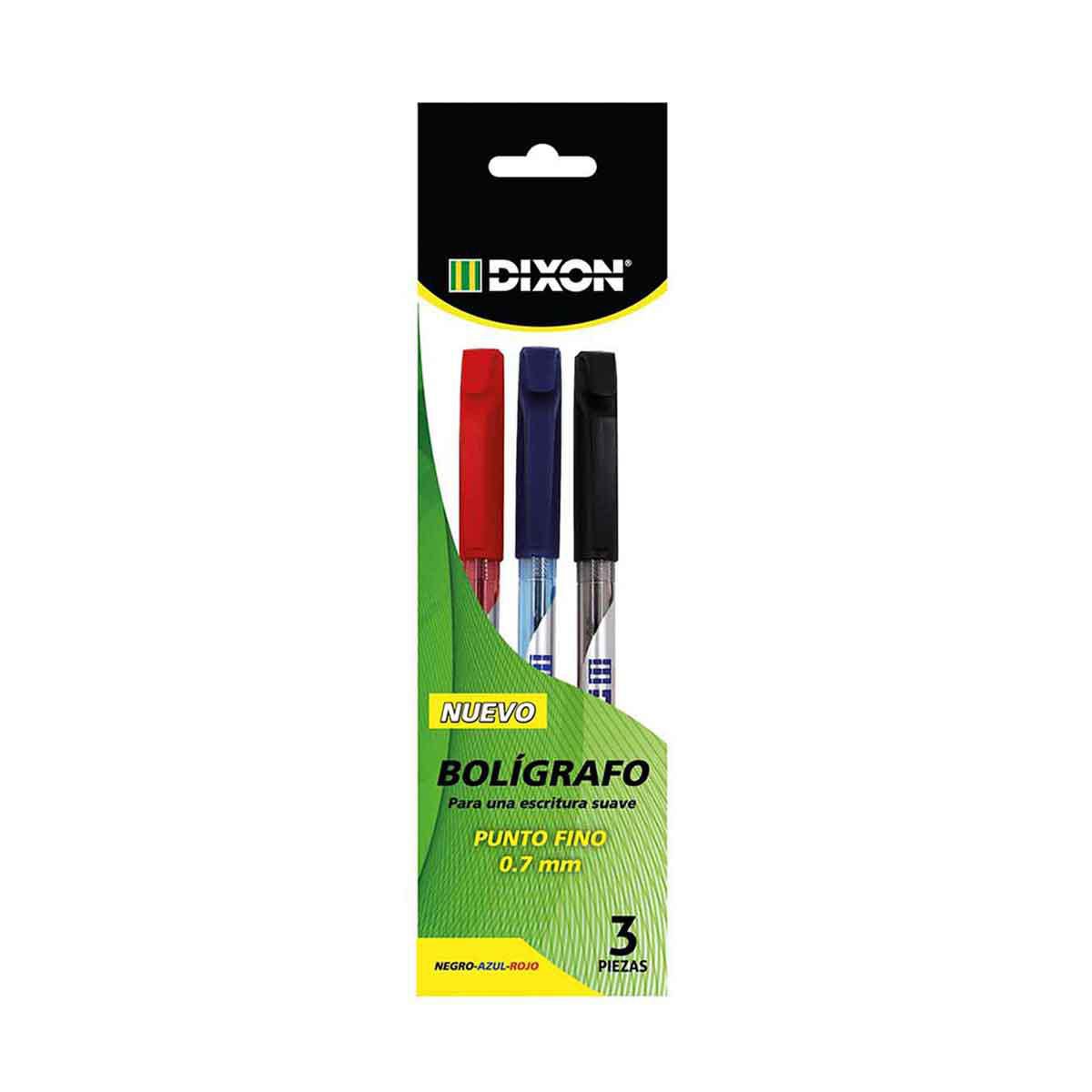Boligrafo Dixon Punto Fino 3 Colores