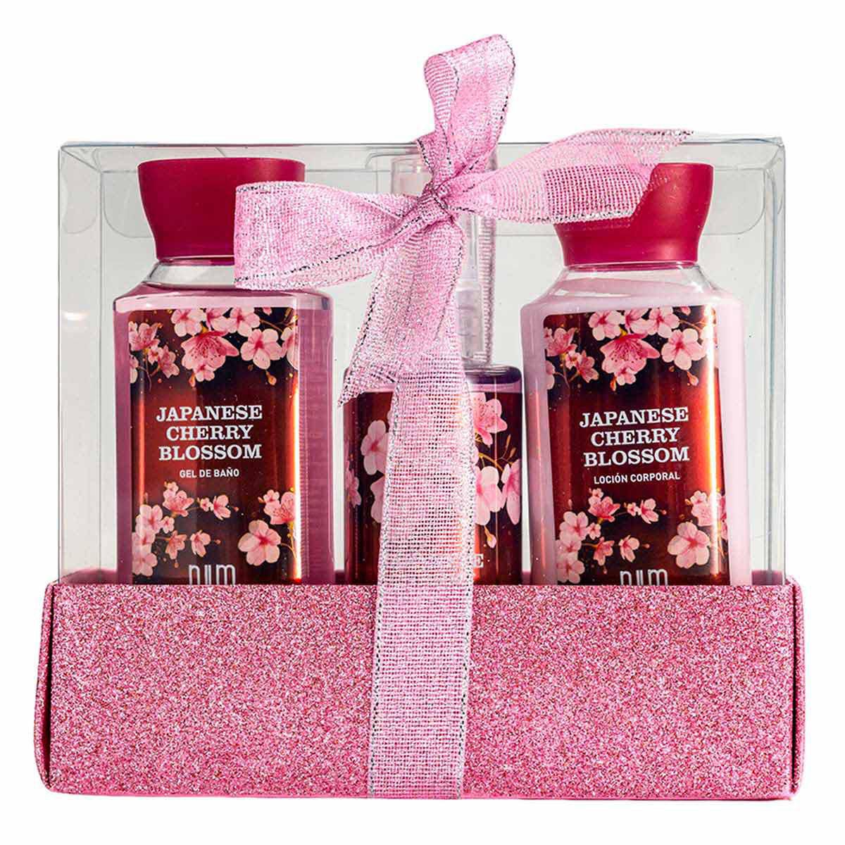 Set Spa Nuum Cherry Blossom 3 Piezas
