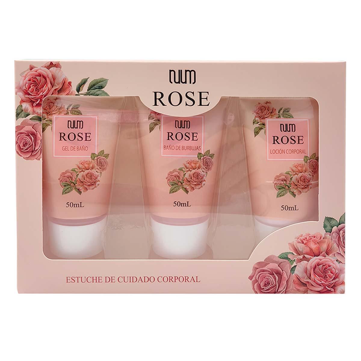Set Spa Nuum Rose 3 Piezas