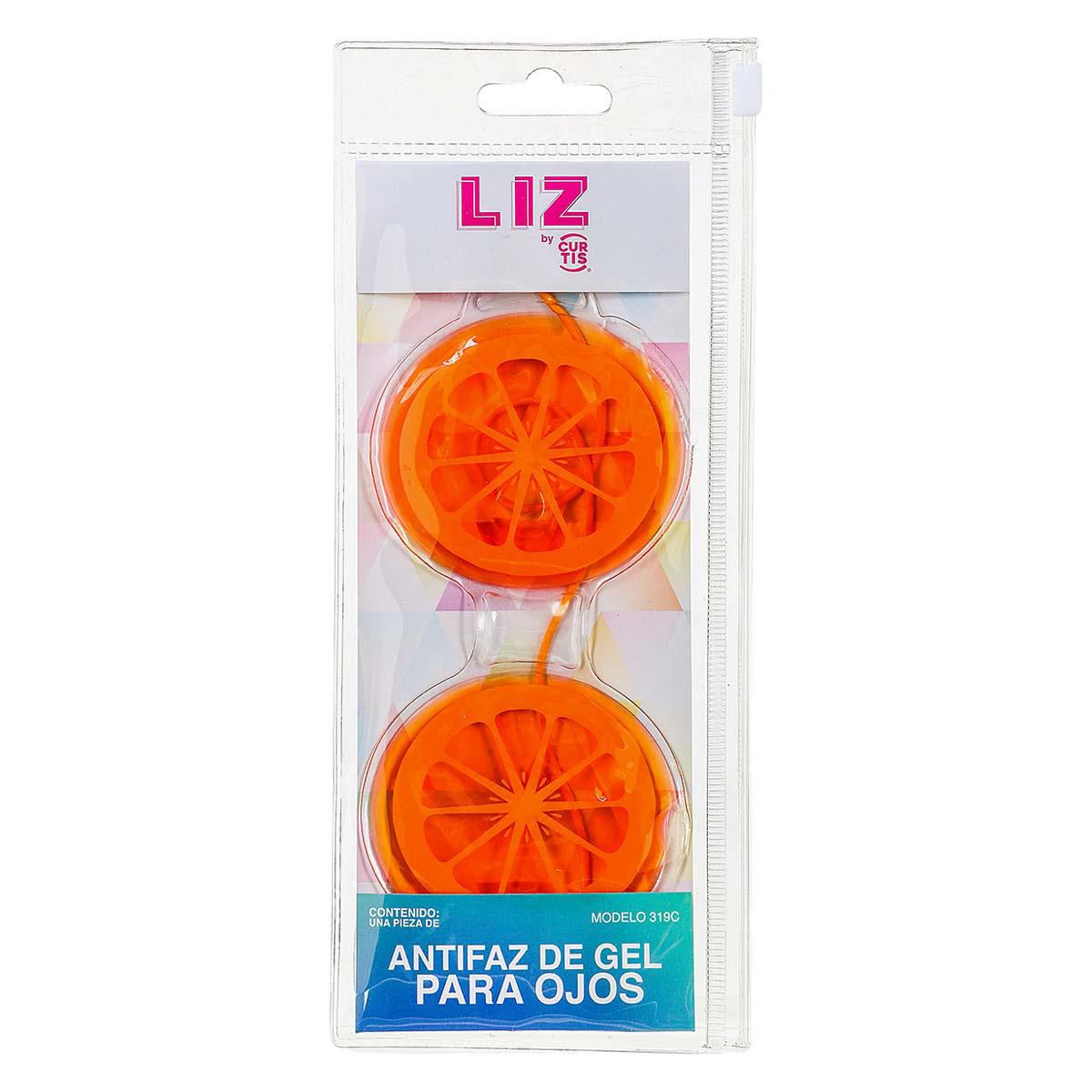 Antifaz Gel Liz Naranja 1 Pieza