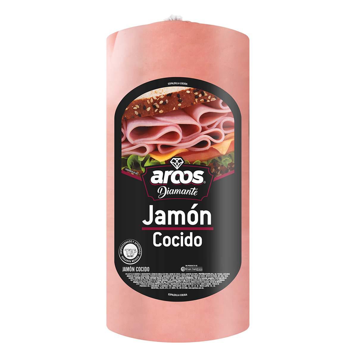 Jamón Aroos Diamante Mixto Cocido Kg