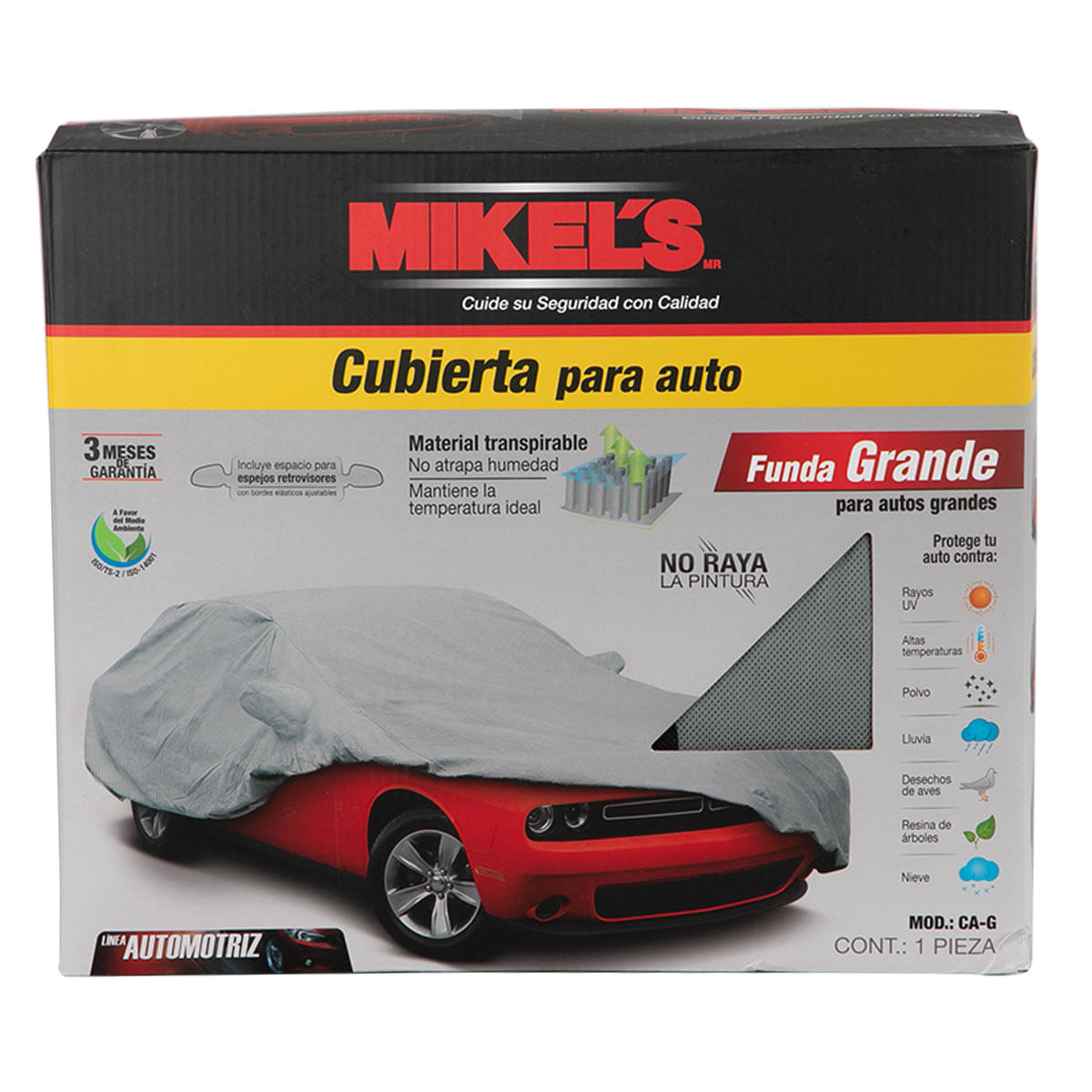 Cubre Auto Mikel´S Grande Ca-G