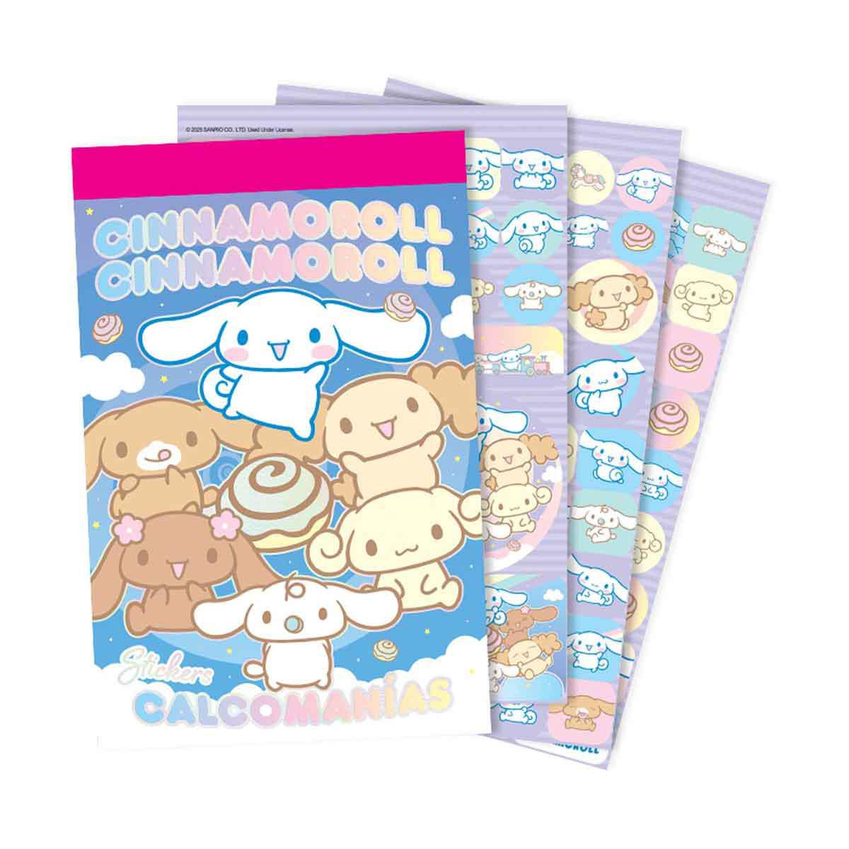 Block De Stickers Con Foil Cinnamoroll Granmark