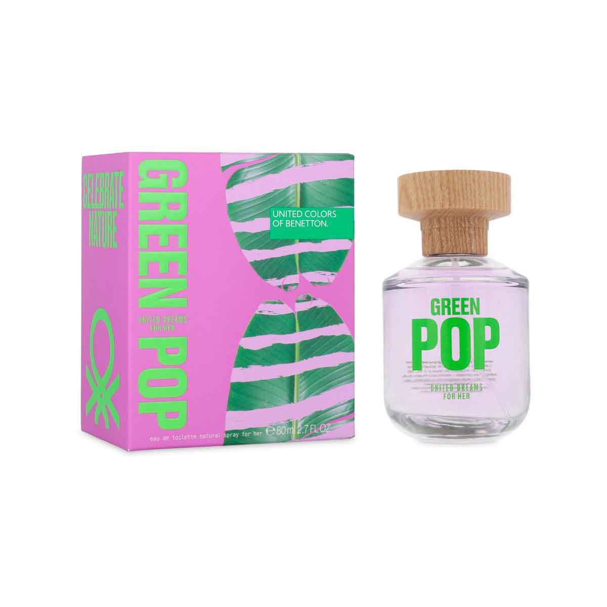 Fragancia Benetton Green Pop For Her 80ml