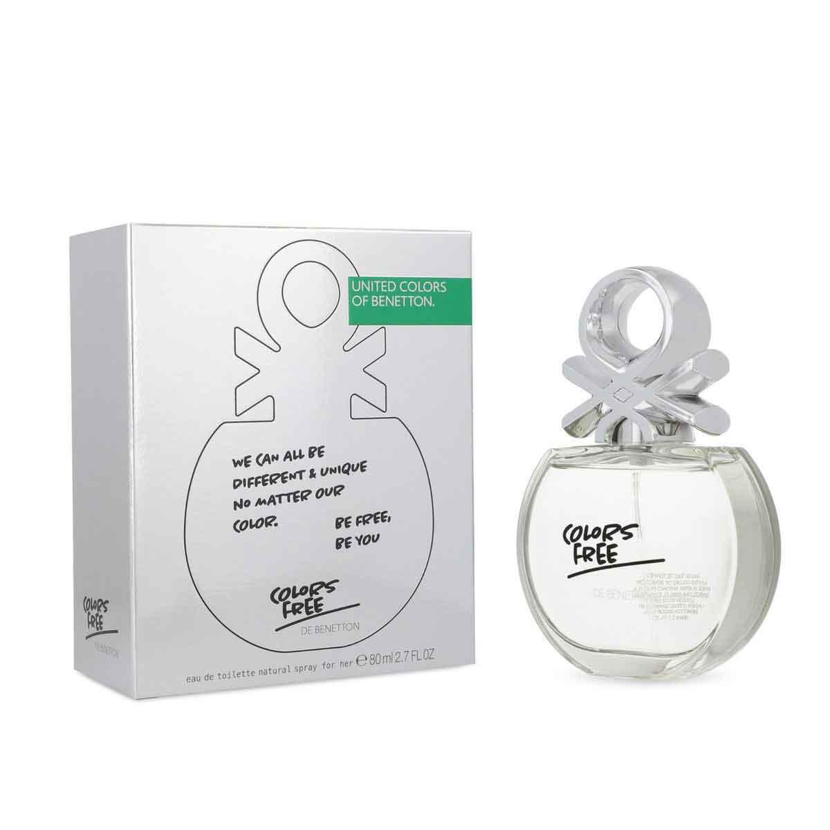 Fragancia Benetton Colors Free For He 80ml