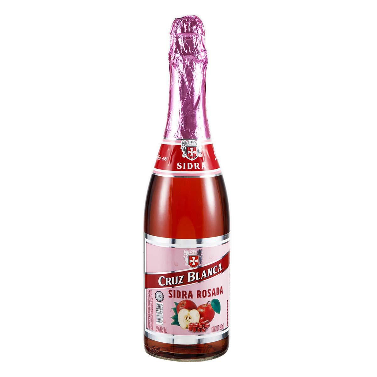 Sidra Cruz Blanca Rosada México 690ml