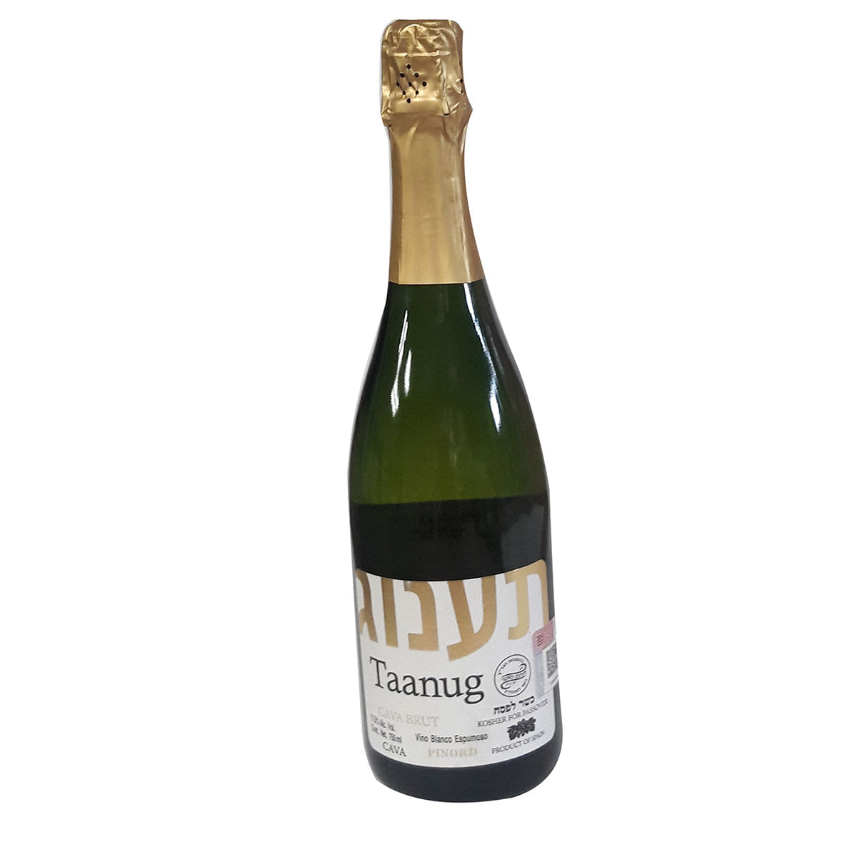 Vino Blanco Español Espumoso Tannug Kosher 750ml