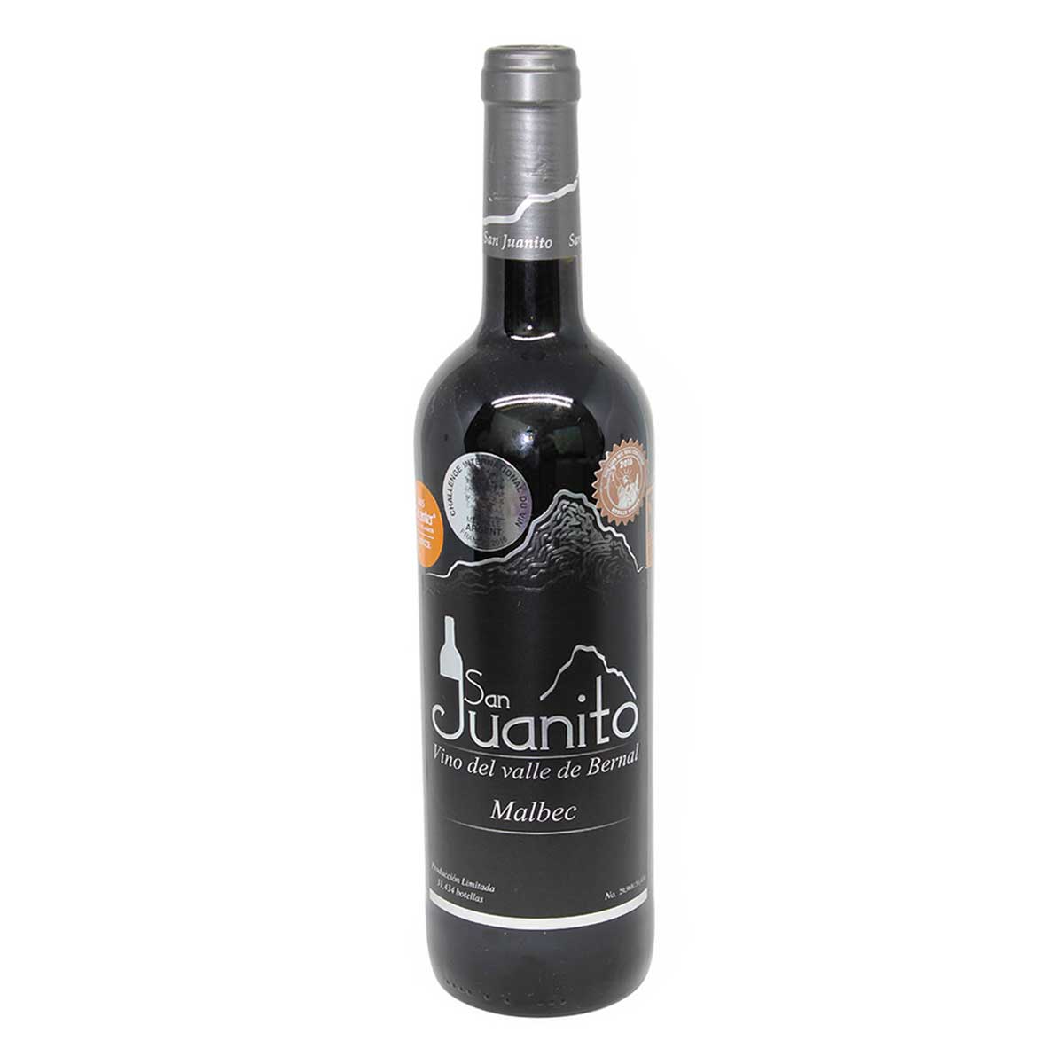 Vino Tinto Mexicano San Juanito Malbec 2014 de 750ml