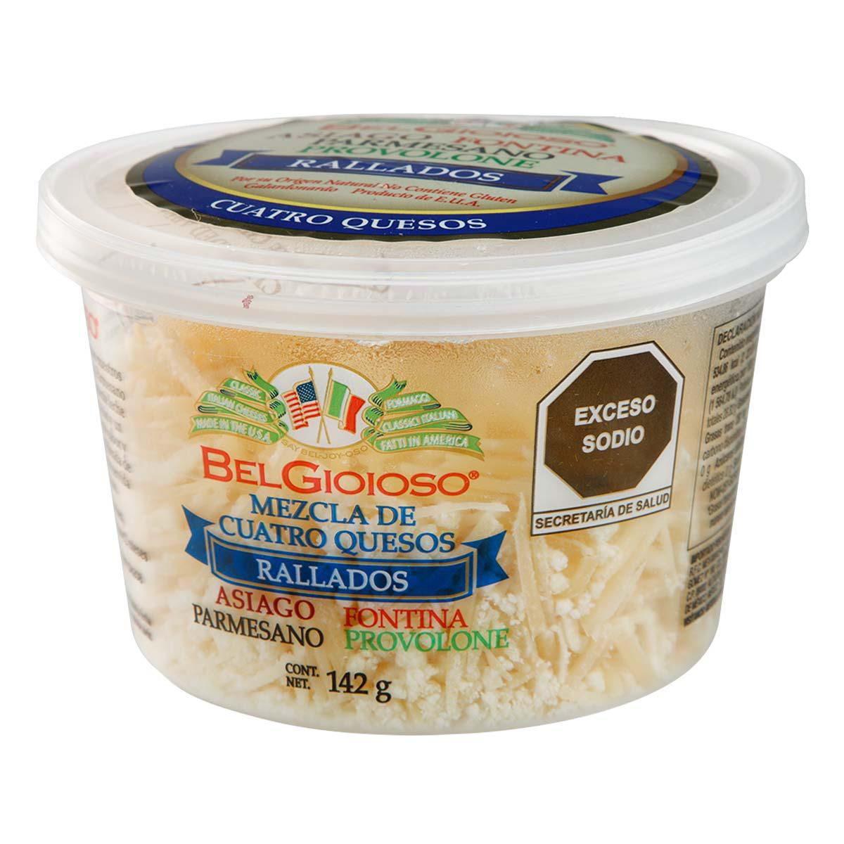 4 Quesos Belgioioso Rallado 142g