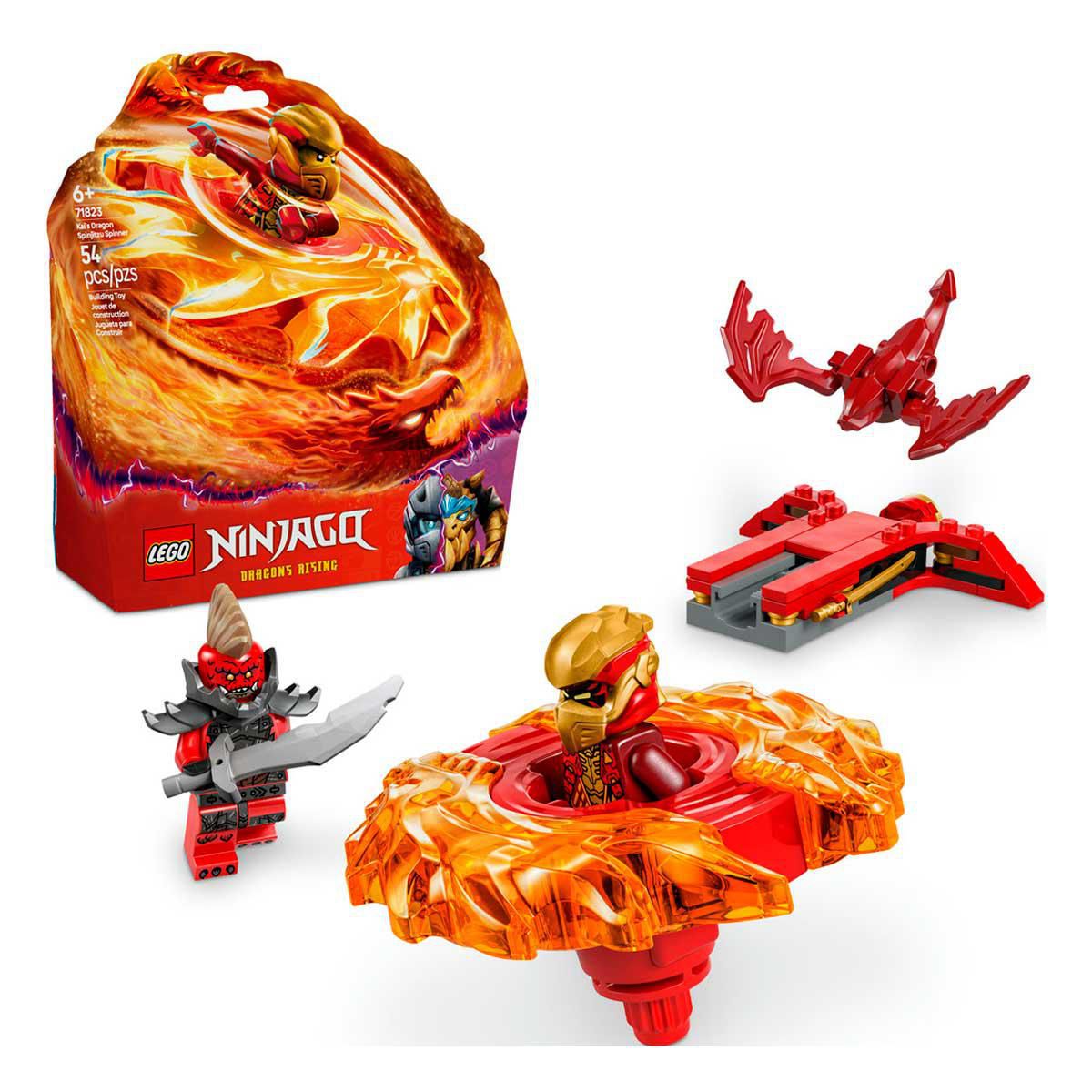 NINJAGO Spinner de Spinjitzu del Dragón de Kai LEGO 71823