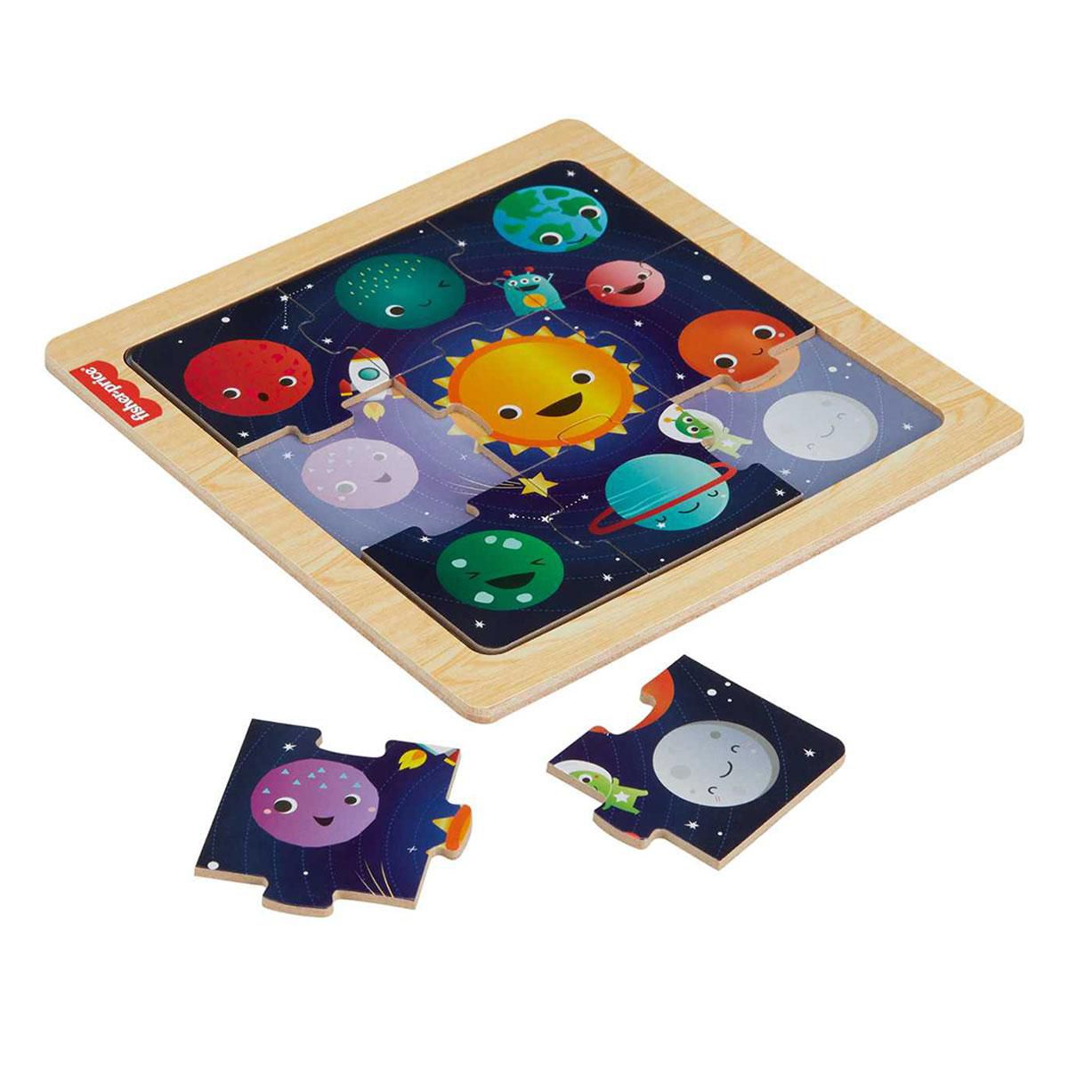 Fisher-Price Juguete Mis Primeros Rompecabezas De Madera