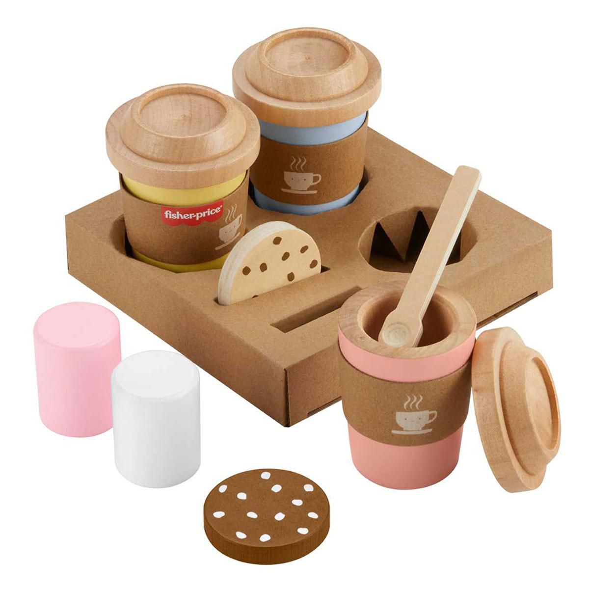 Fisher-Price Juguete Set Mi Primer Capuchino De Madera