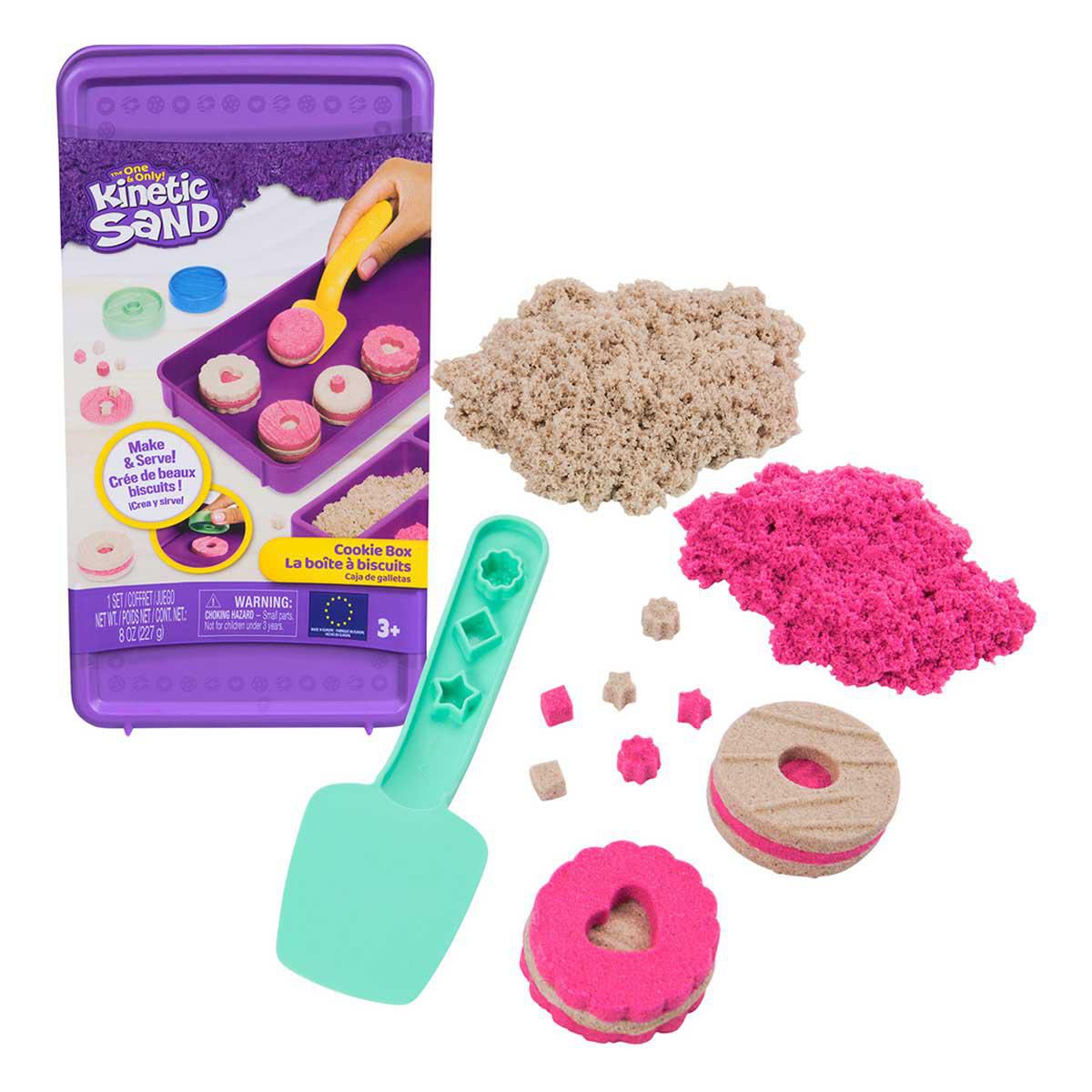 Kinetic Arena Caja De Galletas Kinetic Sand Spin Master
