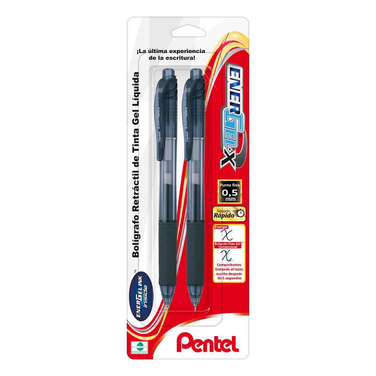Bolígrafo Energel- X Pentel 2pz