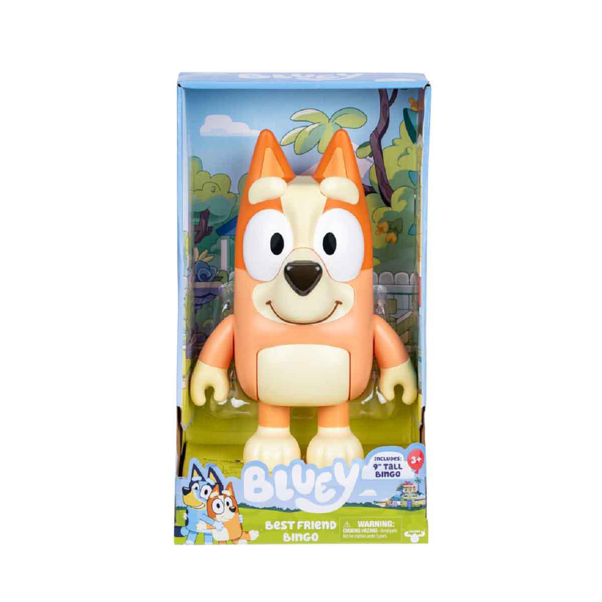 Bluey Figura Plástico Bingo Mide 23cm